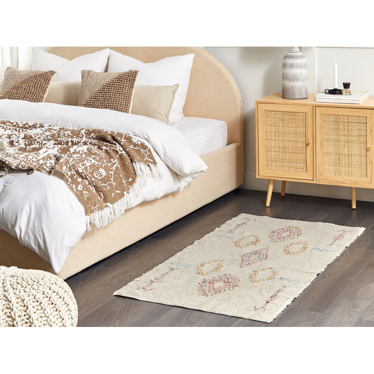 Gracie Oaks Annaluiza Hand Tufted Beige/Orange/Blue/Red Rug Wayfair.co.uk